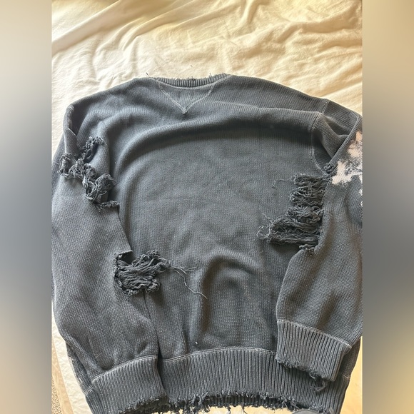 LF vintage bleached distressed sweater - Picture 4 of 6